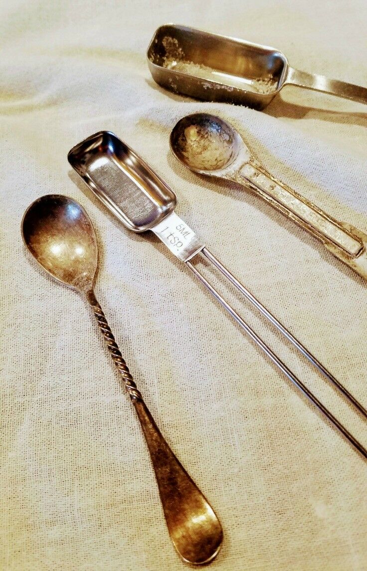 Old measuring spoons. | The Good Hearted Woman