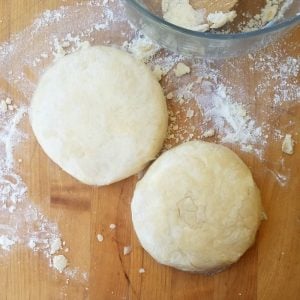 pastry dough disks