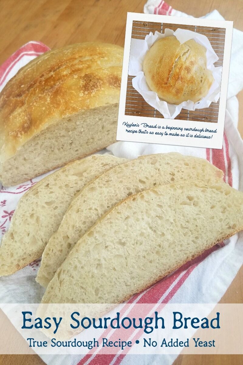 Kaylen's Bread (Easy Sourdough Bread Recipe) • The Good Hearted Woman