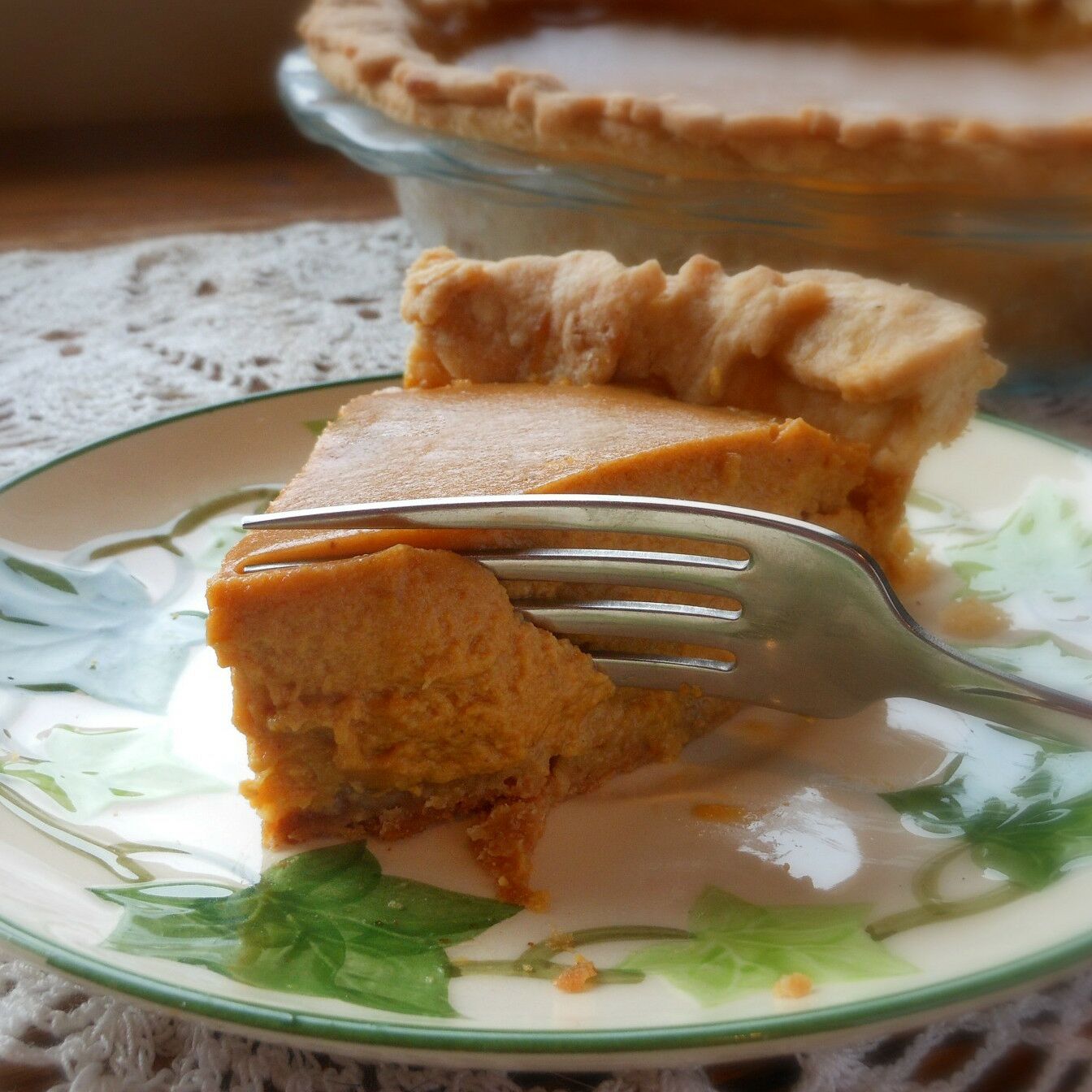 Permalink to: Triple Ginger Pumpkin Pie