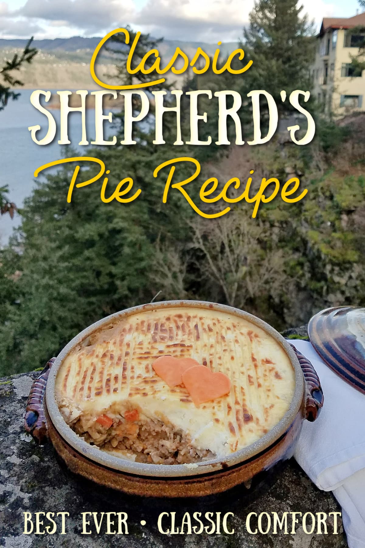 Classic Shepherd's Pie recipe (Pin image)