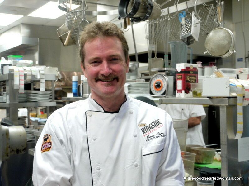 RingSide Executive Chef Beau Carr had a smile for everyone!