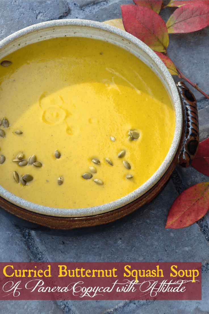 Curried Butternut Squash Soup • The Good Hearted Woman