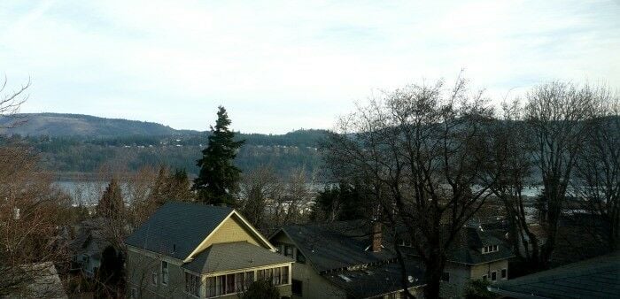 View of Columbia River