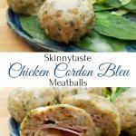 Skinnytaste Cookbook & Chicken Cordon Bleu Meatballs {Review & Recipe} | The Good Hearted Woman