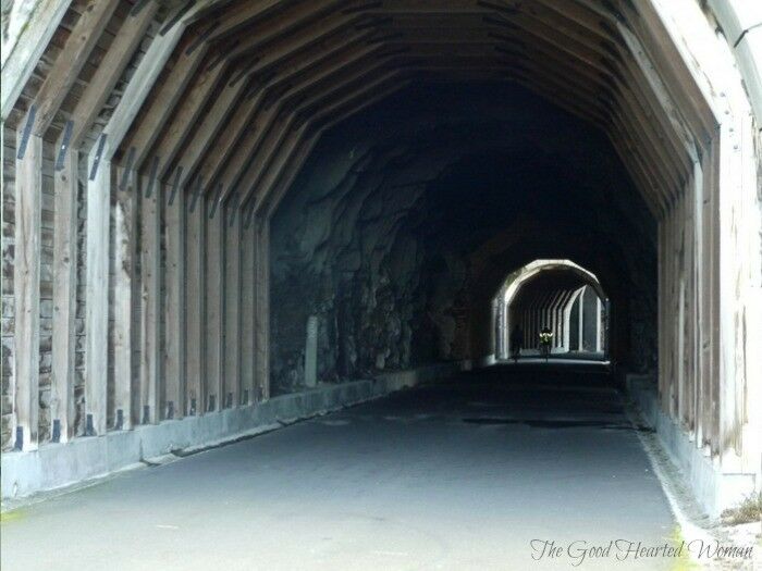 Interior of Mosier Twin Tunnel