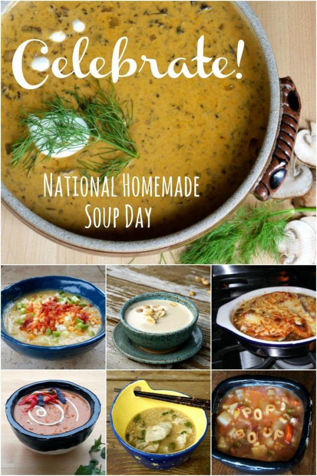 Happy National Homemade Soup Day! The Good Hearted Woman