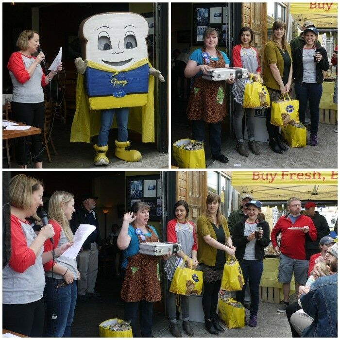 Collage of contest participants, with awards being given. 