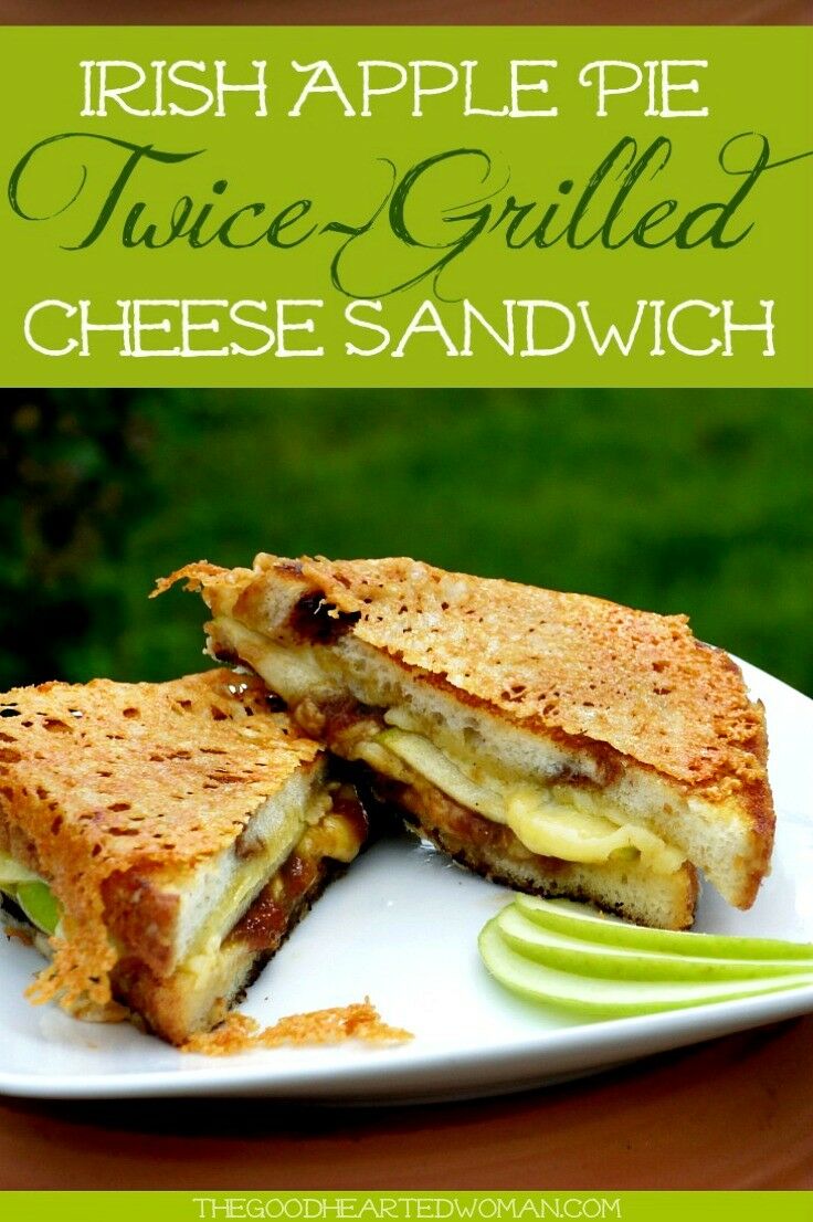 Irish Apple Pie Twice Grilled Cheese Sandwich Prize Winning Recipe