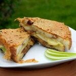 Irish Apple Pie Twice-Grilled Cheese - The winning sandwich in Franz Grilled Cheese Contest | The Good Hearted Woman