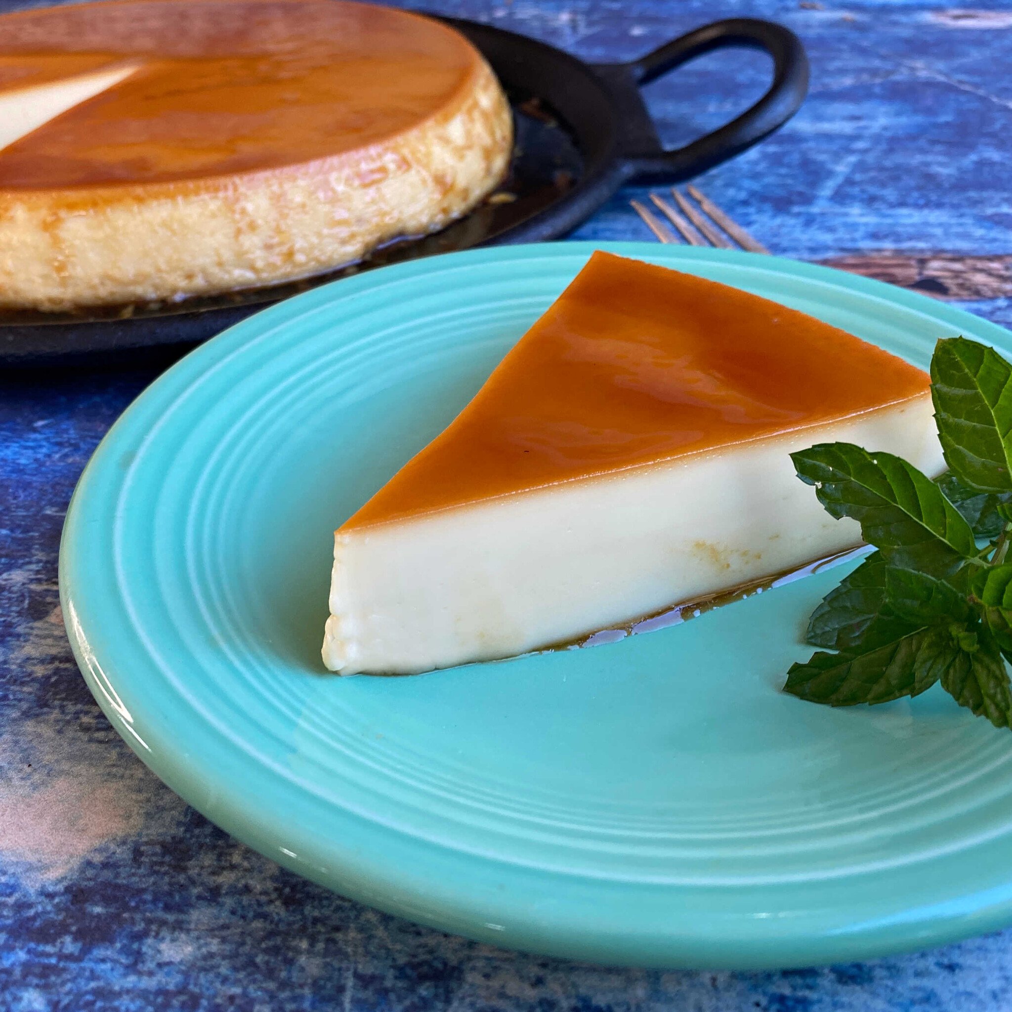 Easy Caramel Flan Recipe • The Good Hearted Woman