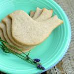 This recipe for “Hibiscus Lavender Shortbread Cookies” made with RAFT Syrups can be adapted for use with any flavored syrup. - The Good Hearted Woman