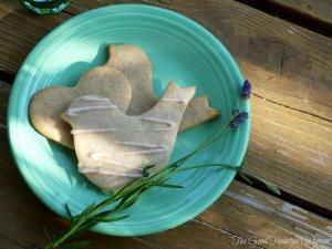 This recipe for “Hibiscus Lavender Shortbread Cookies” made with RAFT Syrups can be adapted for use with any flavored syrup. - The Good Hearted Woman