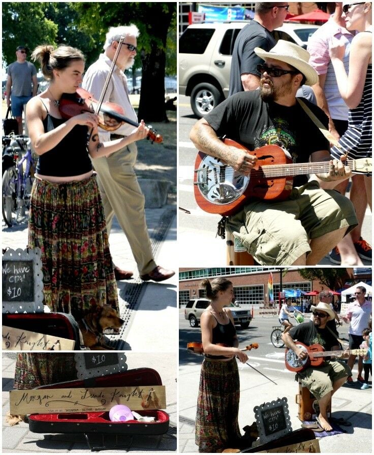 Morgan & Lundi Knight at Portland Saturday Market - 2015 Season | The Good 