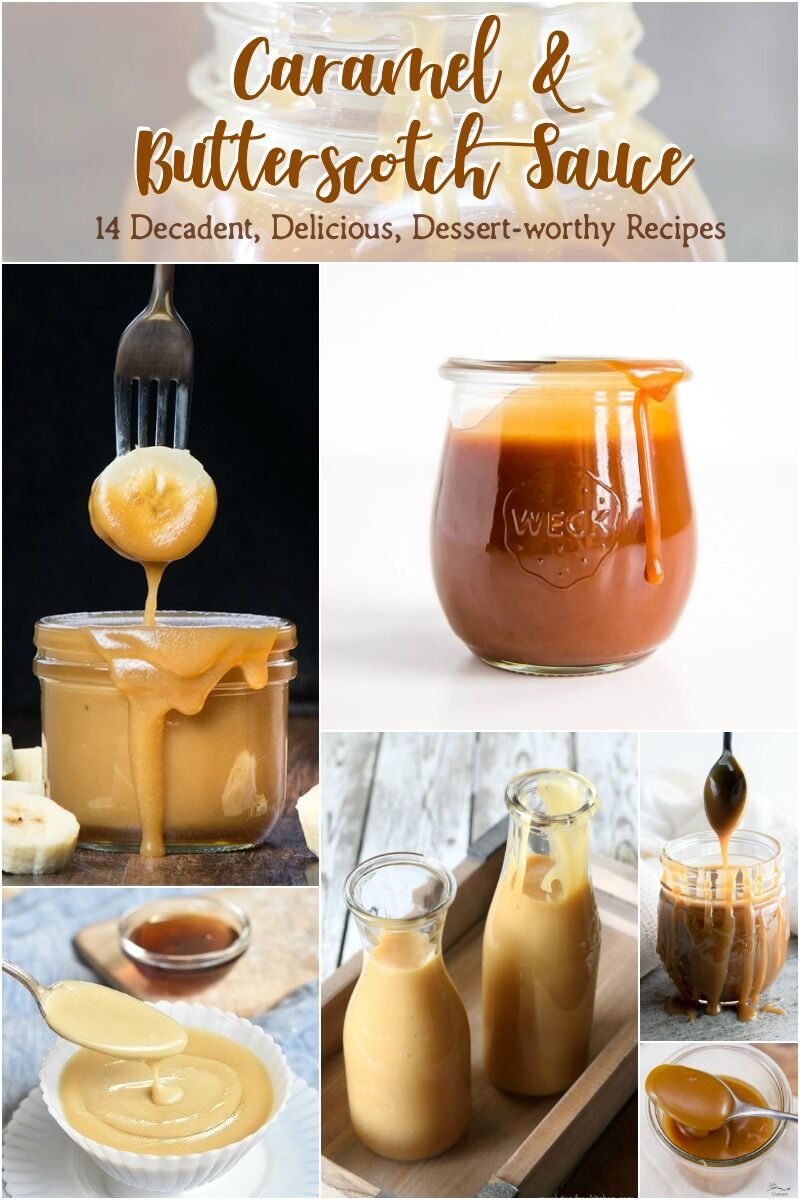 Butterscotch & Caramel Recipe Roundup