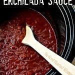 The Best Ever Slow Cooker Enchilada Sauce | The Good Hearted Woman