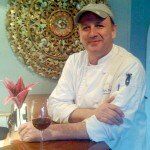 Small portrait of Chef Steve Debaste, New Leaf Cafe, Orcas Island. 