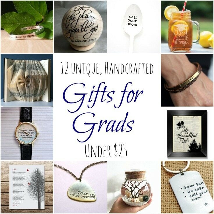 12 Unique, Handcrafted Gifts Your Grad Will Love {All ...