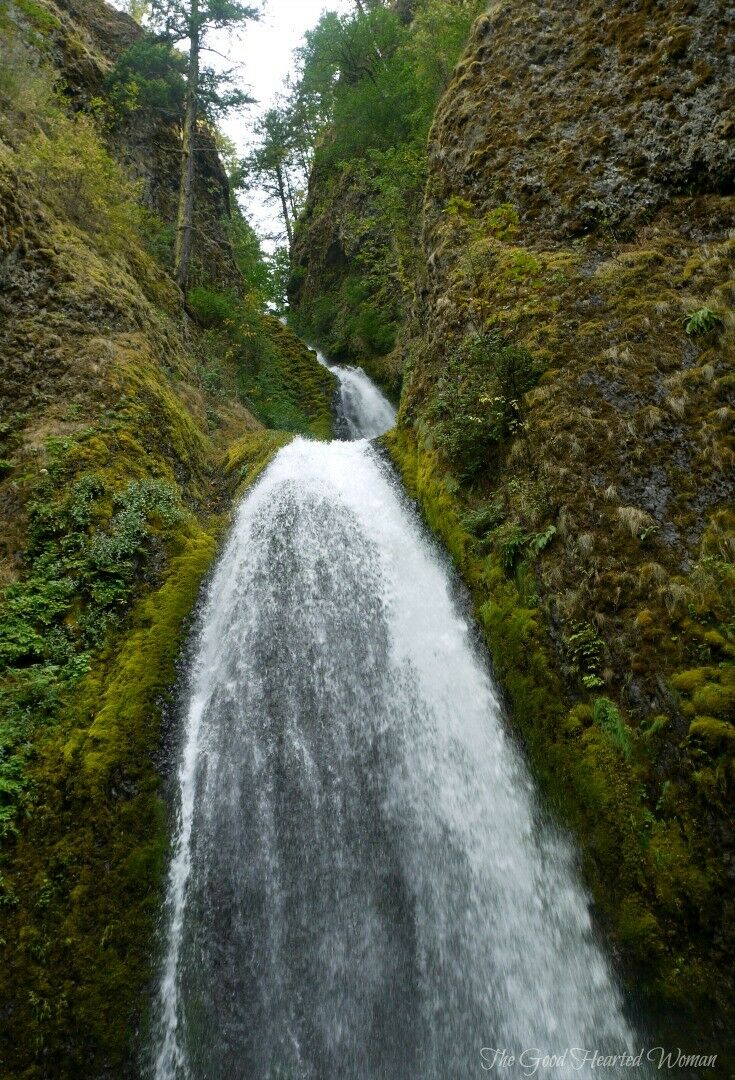 Wahkeena Falls is one of the most popular destinations in the Columbia River Gorge. 