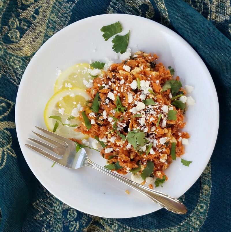 Moroccan Carrot Salad | Quick Preserved Lemon Substitute