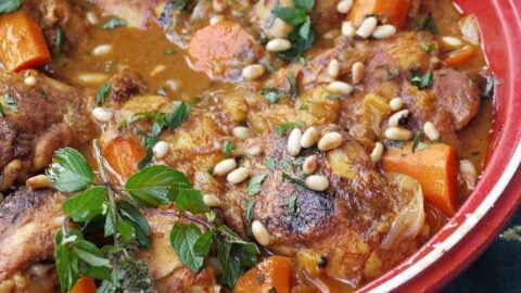 Apricot And Vegetable Tagine, Moroccan Recipes