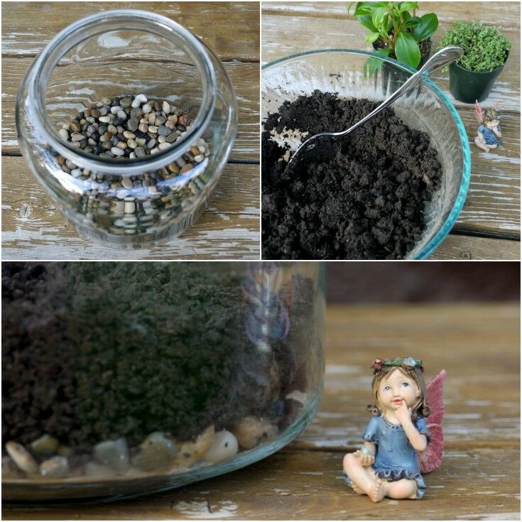 Changing Seasons Fairy Garden Terrarium | The Good Hearted Woman