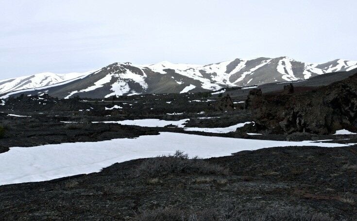 The vastness of the lava fields - Craters of the Moon National Monument 