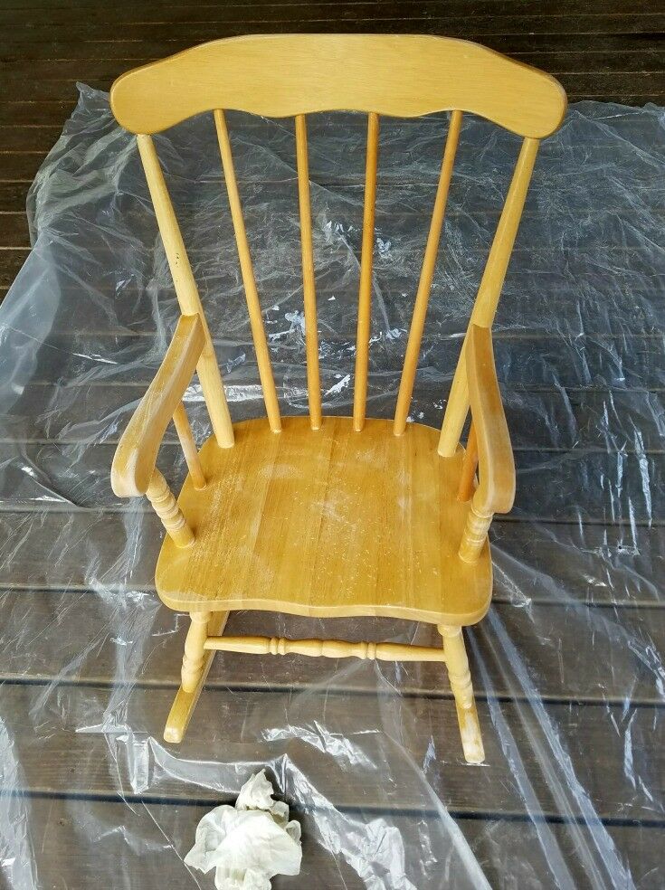 Sanding chair complete 