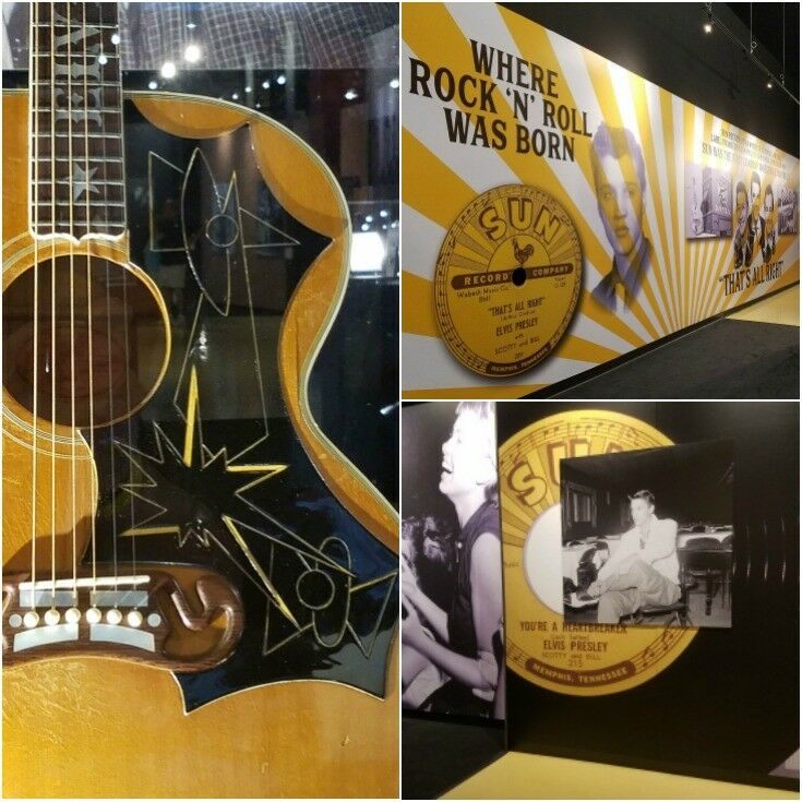 Sun Records collage - Elvis the Entertainer Career Museum 