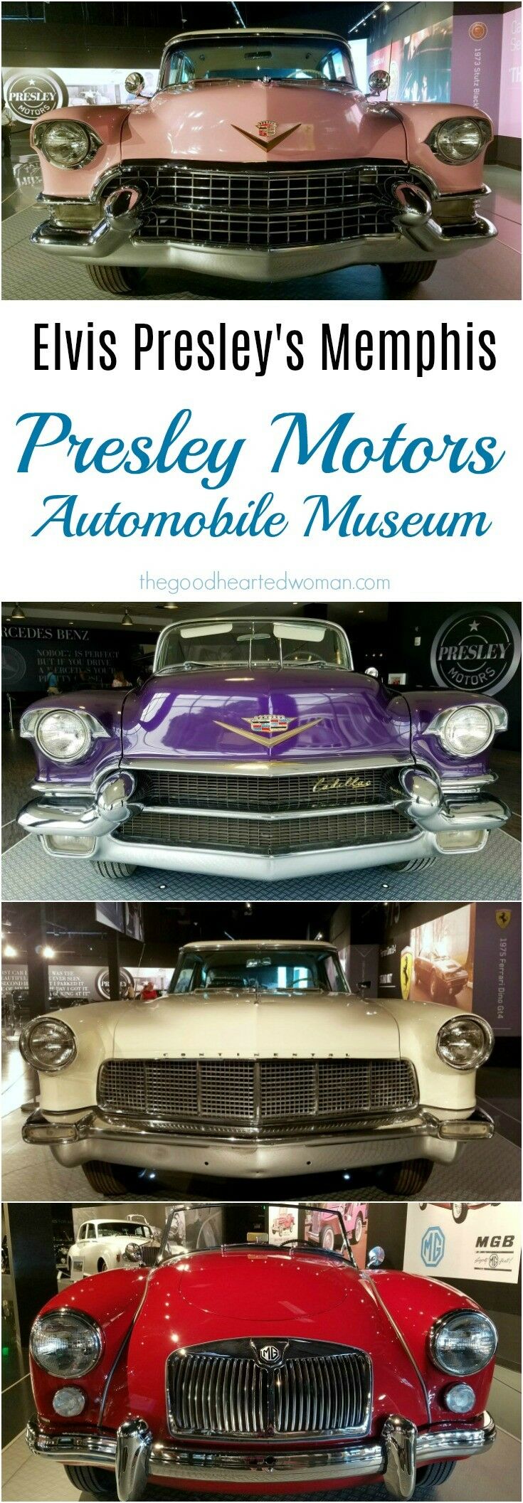 Presley Motors Automobile Exhibit at the Elvis Presley's Memphis Entertainment Complex | The Good Hearted Woman