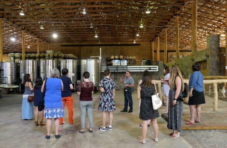 Moe M w Bloggers - A Tour of Maysara Winery & Momtazi Vineyard, McMinnville, Oregon