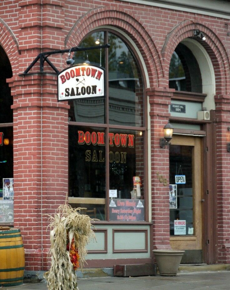 Exterior of the Boomtown Saloon in Jacksonville. 