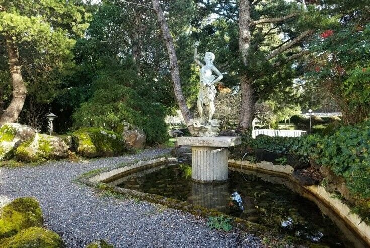 Courtyard Fountains: Visit the Columbia River Gorge Without Your Car