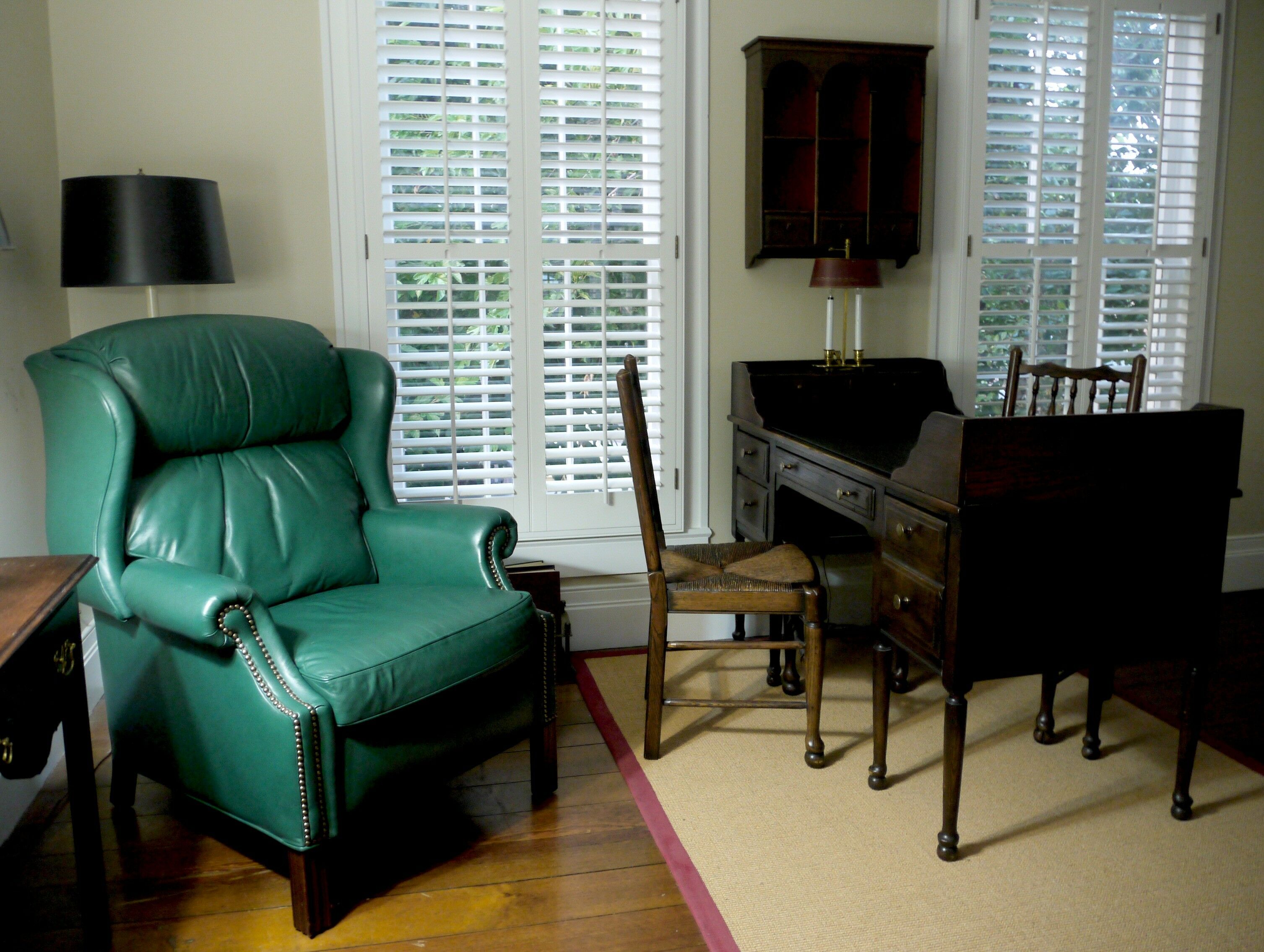 Sitting area at McCully House 