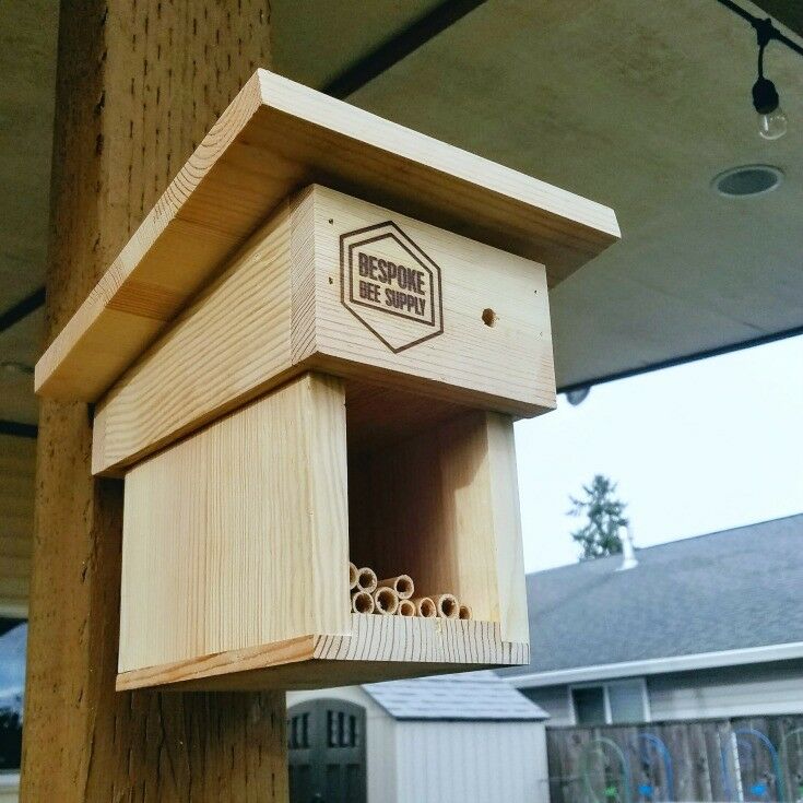 Mason Bee Cottage - Raising Mason Bees {Photo Credit: BeSpoke Bee Supply} | The Good Hearted Woman