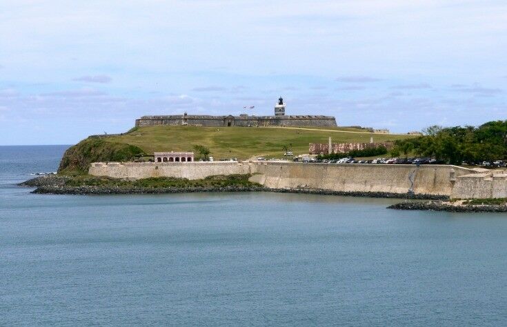 San Felipe del Morro, as seen from our cruise ship.