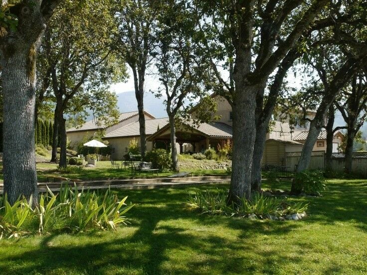 Building at Troon Vineyards. 