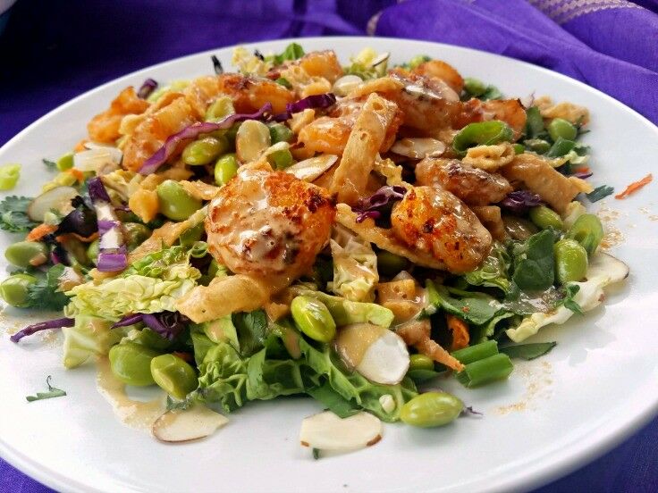 Spicy Thai Shrimp Salad Applebee S Copycat Recipe