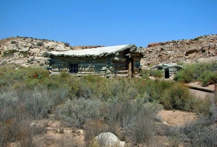 The Wolfe Ranch that marks the beginning of the Delicate Arch Trail Image Credit: Don Graham (CC BY-SA 2.0)