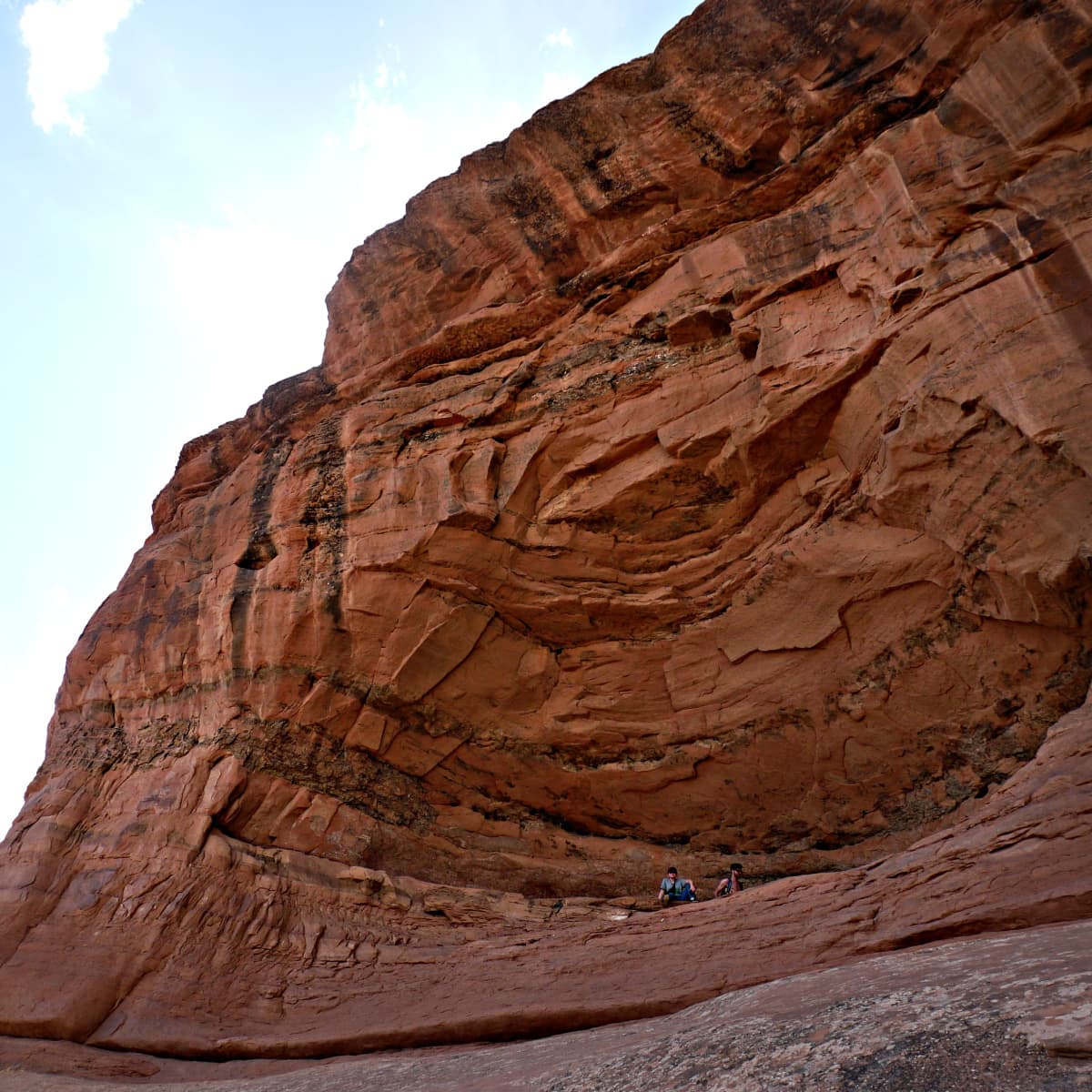 "Giant's Grin" on the trail to Delicate Arch. 