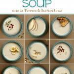 Savory Cream of Peanut Soup {with 21 Toppings} - We’ve updated the historical recipe with 21st Century tastes in mind, while retaining the rich, satisfying essence of original. (Inspired by the King's Arms Tavern in Colonial Williamsburg, WIlliamsburg, Virginia. | The Good Hearted Woman