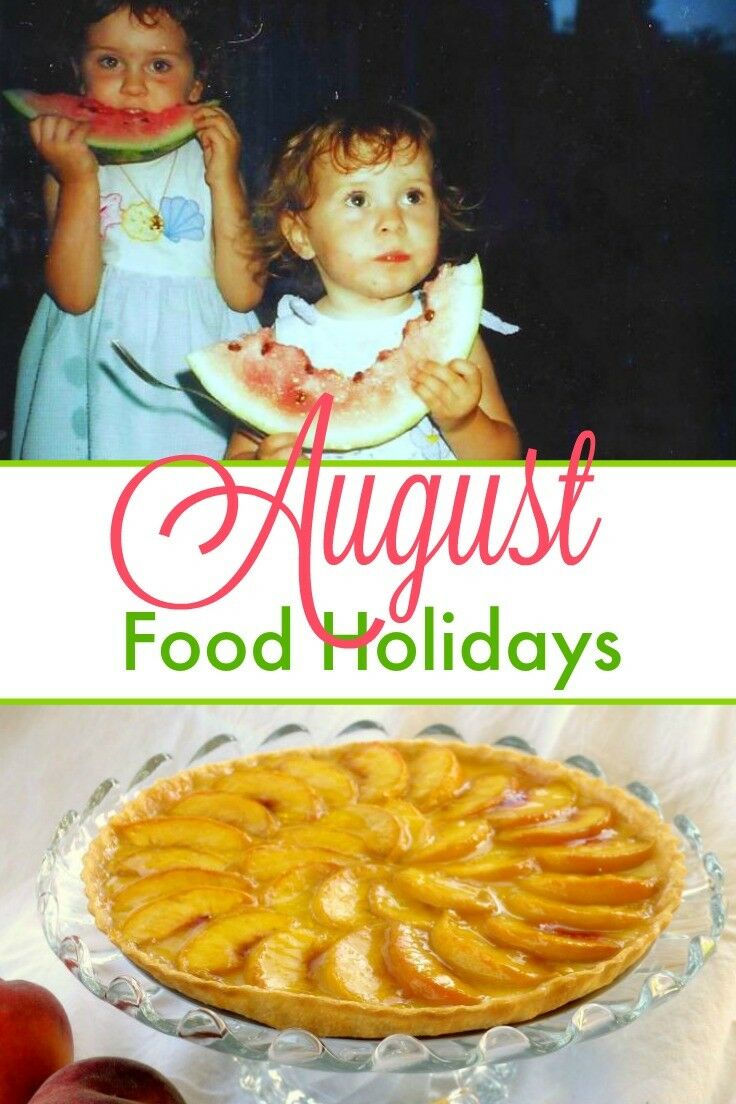 August Food Holidays| The Good Hearted Woman