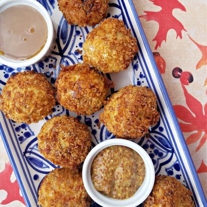 Crispy Sauerkraut Fritters (Easy Air Fryer Recipe) • The Good Hearted Woman