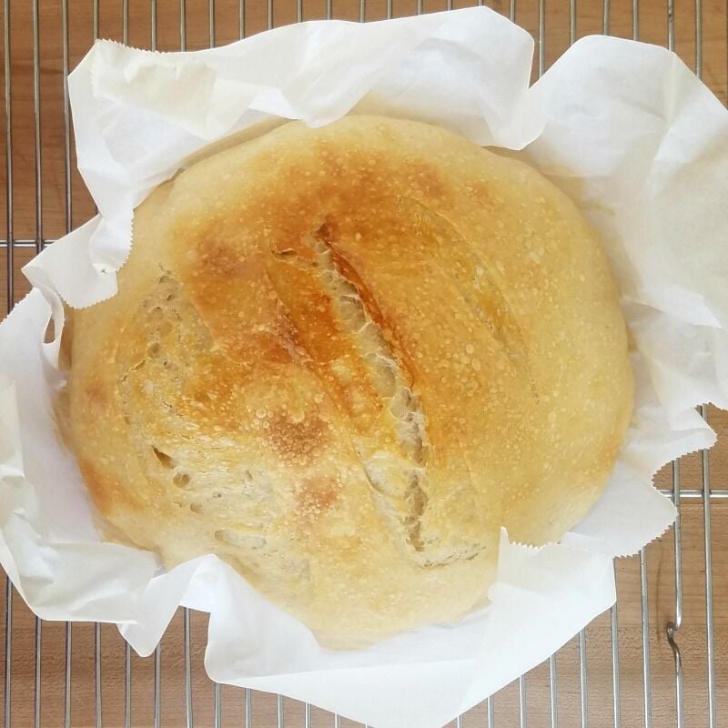 Easy Sourdough Bread 