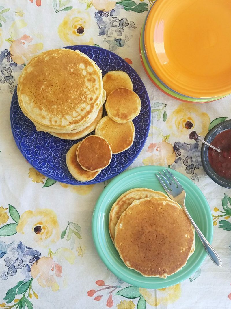 Sourdough Pancakes for Brunch