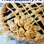 Easy Classic Fresh Blueberry Pie