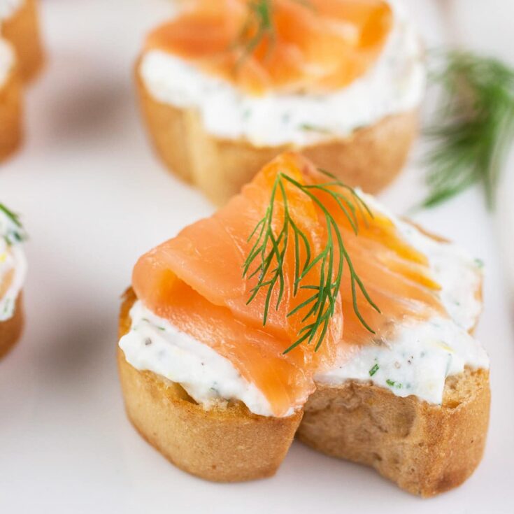 Image for Smoked Salmon Crostini 