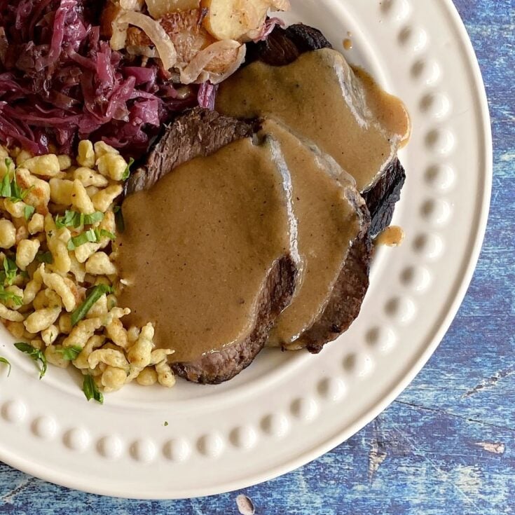Traditional German Sauerbraten