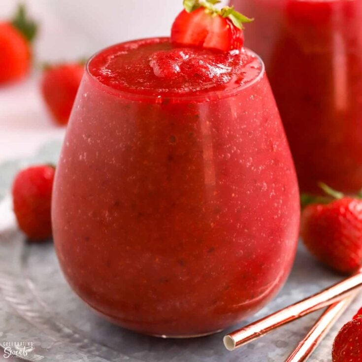 Image for Frosé (easy frozen rosé slushies)
