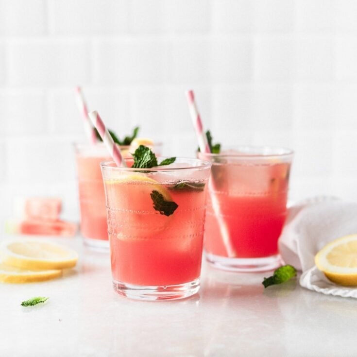 Image for Sparkling Watermelon Mint Lemonade
